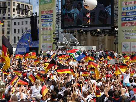 Foto Leinwand und Fans - Berlin