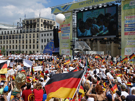 Fotos Leinwand und Fans