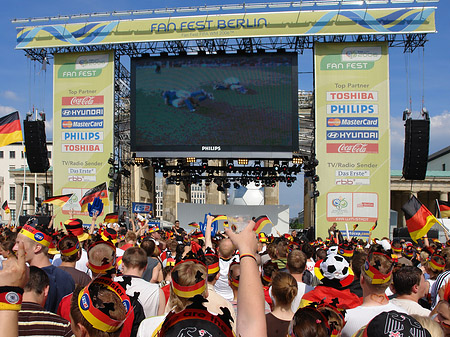 Foto Leinwand und Fans