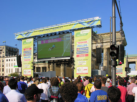 Foto Leinwand und Fans - Berlin