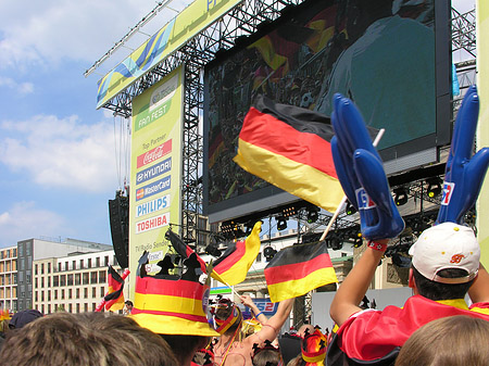 Fotos Leinwand und Fans