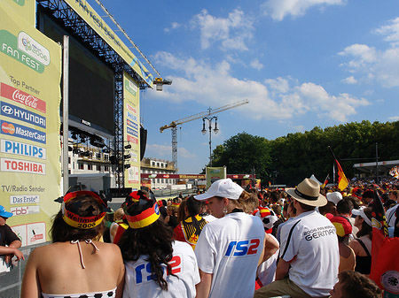 Foto Leinwand und Fans - Berlin