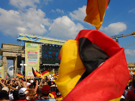 Foto Leinwand und Fans - Berlin
