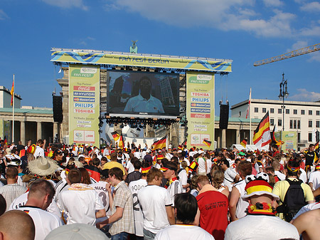 Foto Leinwand und Fans - Berlin
