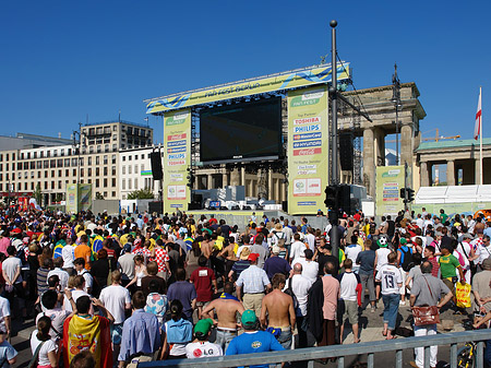 Foto Leinwand und Fans - Berlin