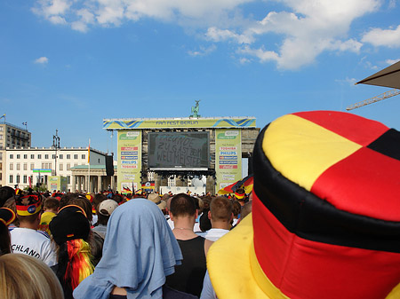 Foto Leinwand und Fans