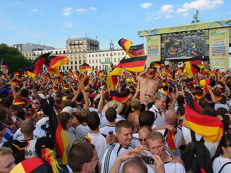 Foto Leinwand und Fans - Berlin