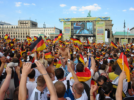 Foto Leinwand und Fans - Berlin