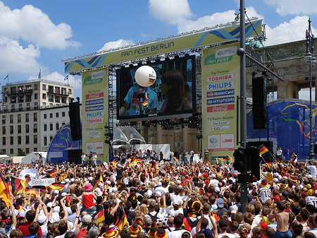 Empfang der Nationalmannschaft Foto 