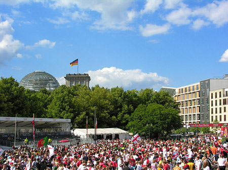 Foto Fanmeile am Reichstag