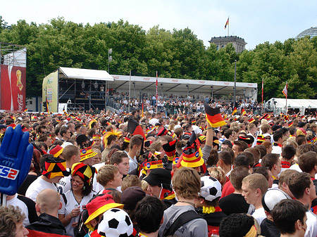 Fotos Tribünen am Brandenburger Tor