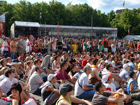 Fotos Tribünen am Brandenburger Tor