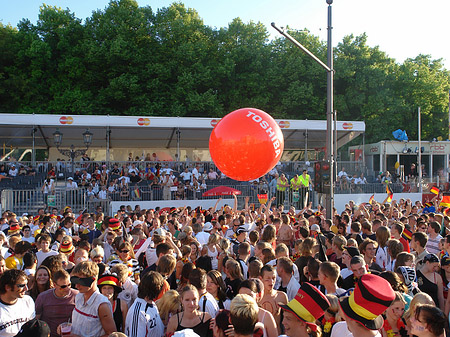 Foto Tribünen am Brandenburger Tor