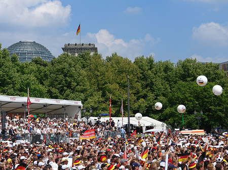 Fotos Tribünen am Brandenburger Tor