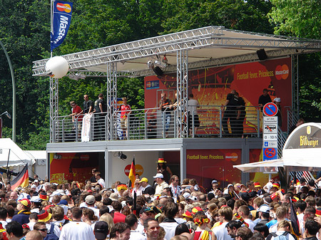 Foto Tribünen am Brandenburger Tor