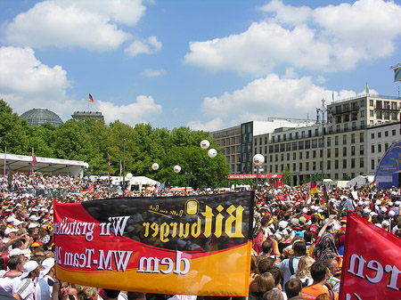 Tribünen am Brandenburger Tor