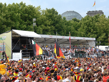 Foto Tribünen am Brandenburger Tor - Berlin
