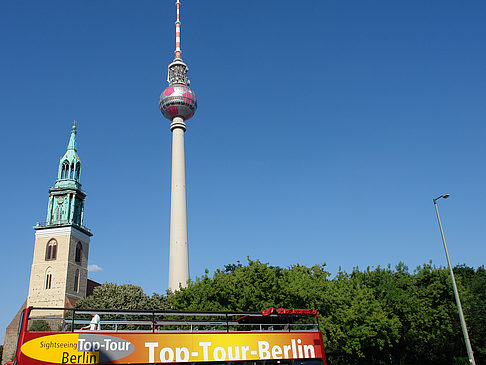 Fernsehturm und Marienkirche - Berlin (Berlin)