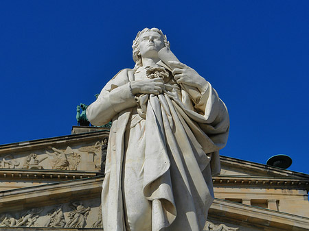 Fotos Schillerdenkmal mit Konzerthaus | Berlin