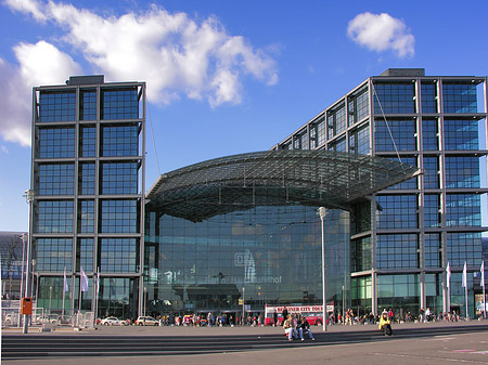 Blick auf den Hauptbahnhof Fotos