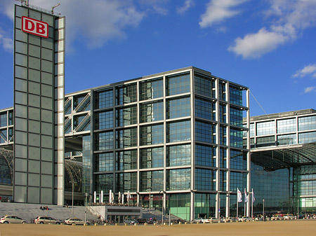 Blick auf den Hauptbahnhof Foto 