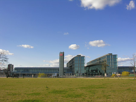 Blick auf den Hauptbahnhof Foto 