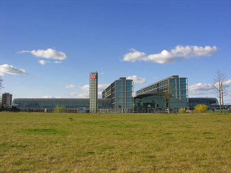 Foto Blick auf den Hauptbahnhof - Berlin