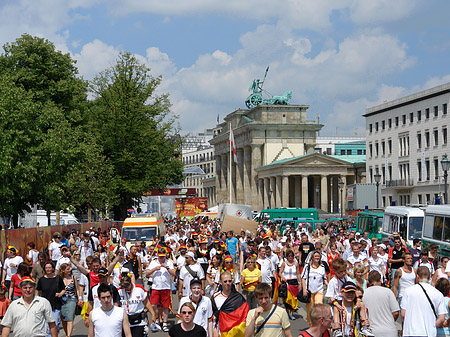 Foto Weg zur Fanmeile - Berlin