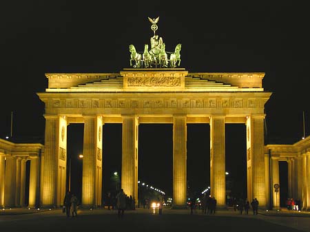 Foto Potsdamer Platz und Brandenburger Tor