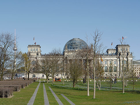 Parkanlage am Reichstag Foto 