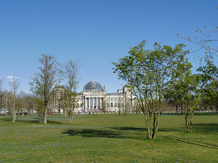 Foto Parkanlage am Reichstag - Berlin