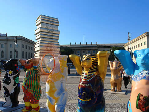 Foto Bebelplatz zur WM 2006